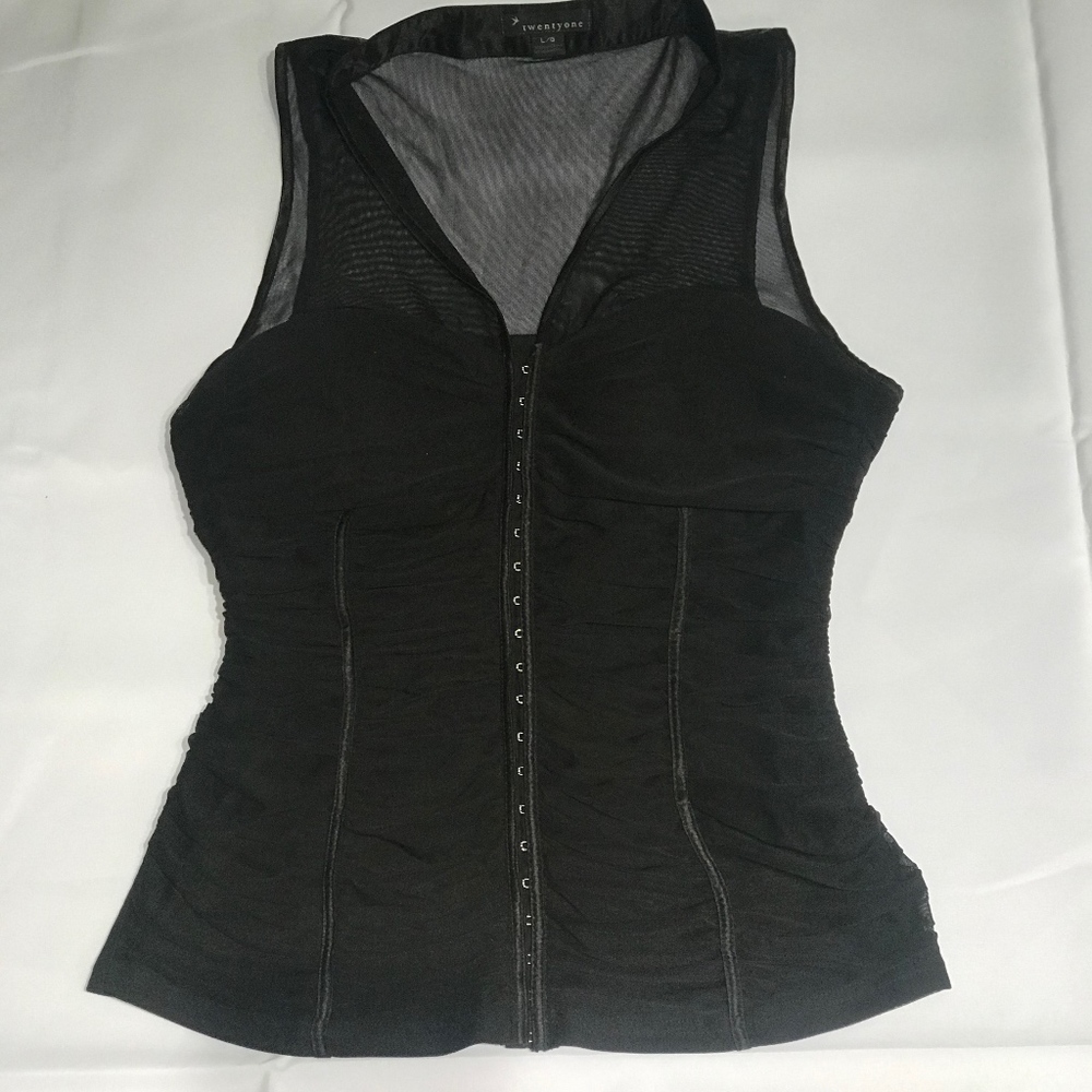 Black Lacy top